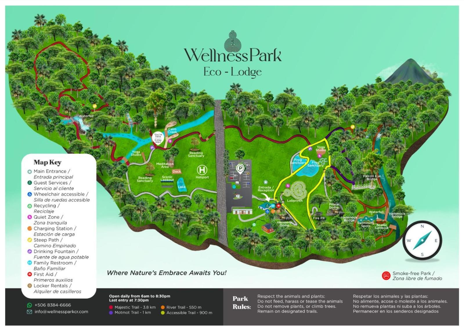 Вилла Wellness Park Cr Ла Фортуна Экстерьер фото